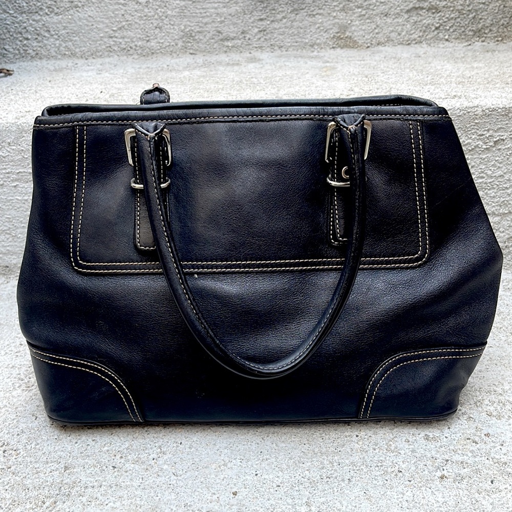 Coach vintage 2003 Y2K leather shoulder bag